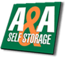 A & A Self Storage logo