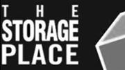 the storage place black and white logo