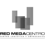 mega centre black and white logo