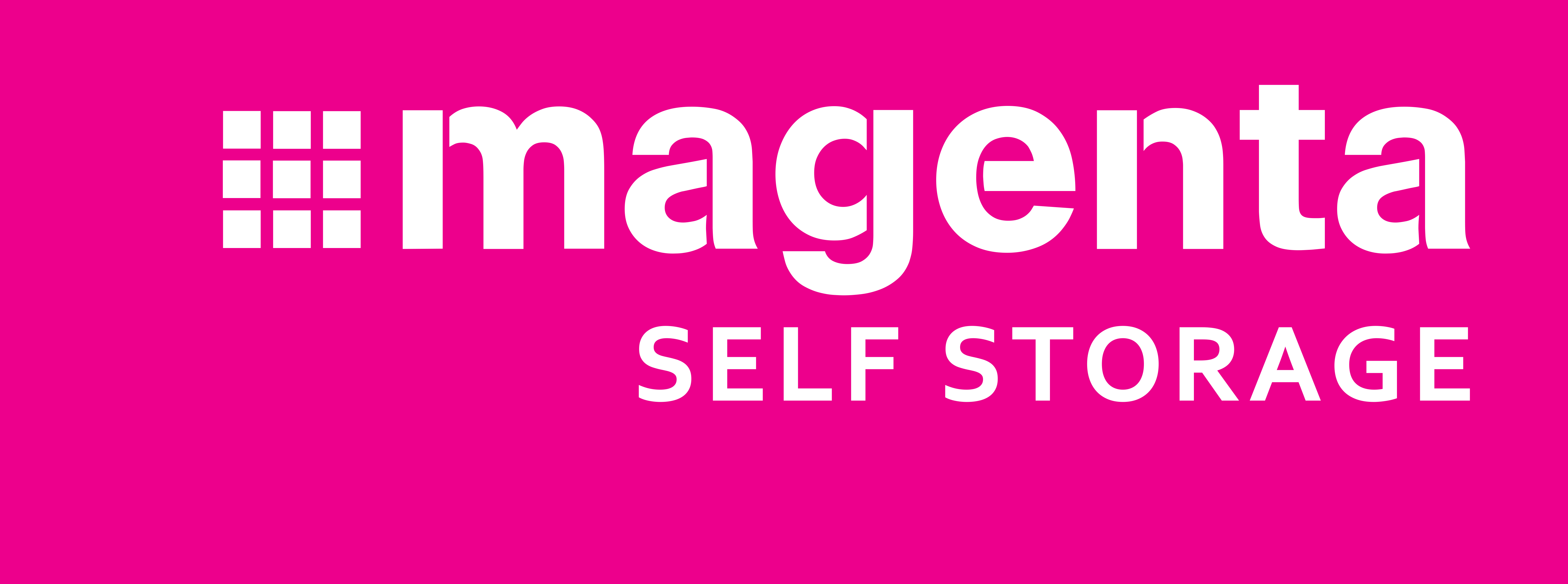 Magenta Self Storage logo