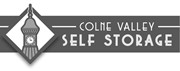 Colne Valley Self Storage Logo in Black & White