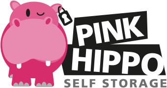 Pink Hippo Self Storage logo