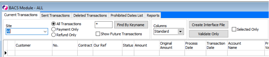 APS Module Space Manager